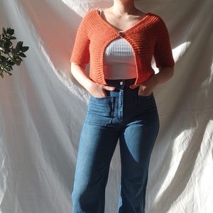 Knitted Mohair Cardigan